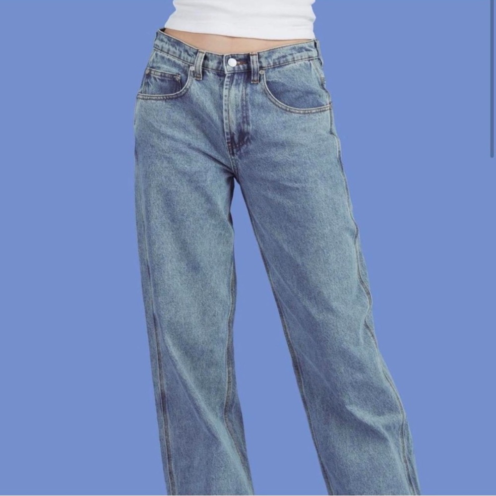 SOLD UNIF Light Blue Straight Leg Jeans